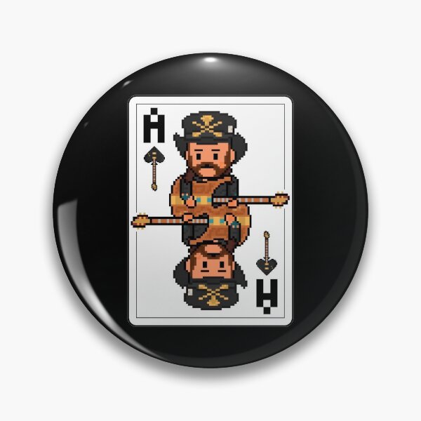 Item preview, Pixelrockstars Ace of Spades Playing Card designed and sold by gkillerb.