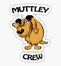 Muttley Crew Sticker