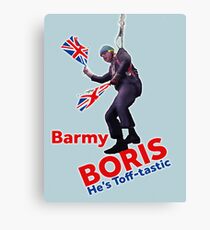 Boris Johnson Canvas Print