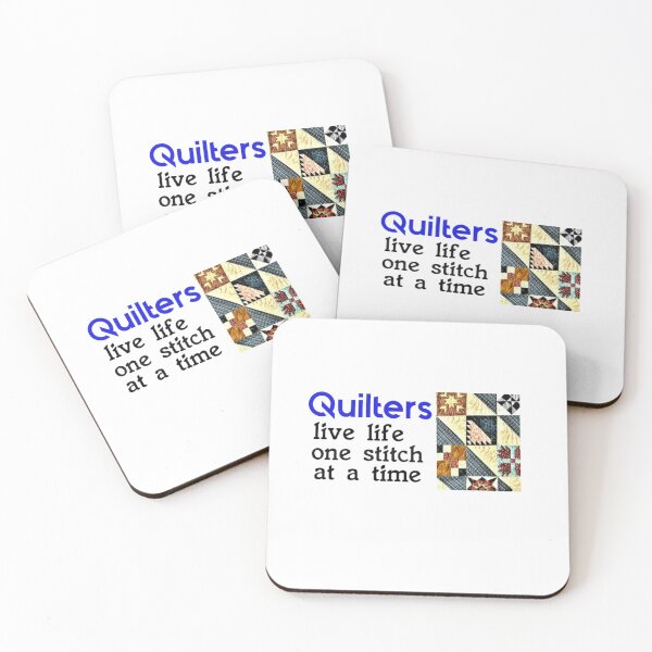 Item preview, QUILTERS Live Life One Stitch at a Time designed and sold by seize39.