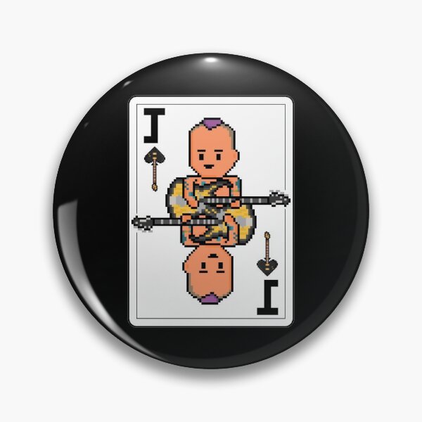 Item preview, Pixelrockstars Jack of Spades Playing Card designed and sold by gkillerb.