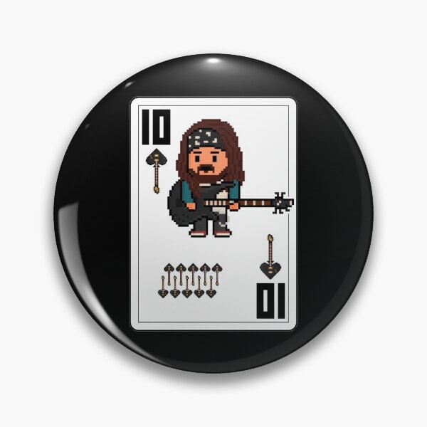 Item preview, Pixelrockstars Ten of Spades Playing Card designed and sold by gkillerb.