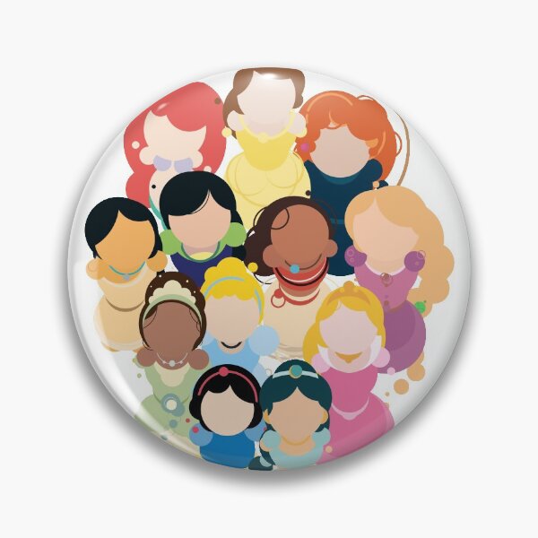 Item preview, The team of princesses - Minimalist style designed and sold by KAELEM-SHOP.