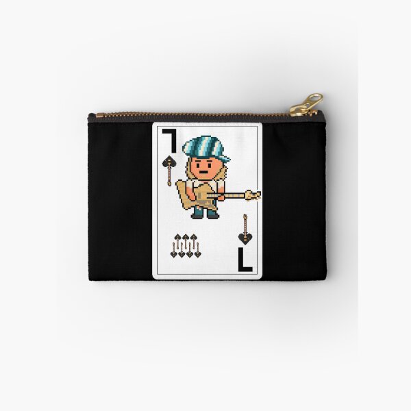Item preview, Pixelrockstars Seven of Spades Playing Card designed and sold by gkillerb.