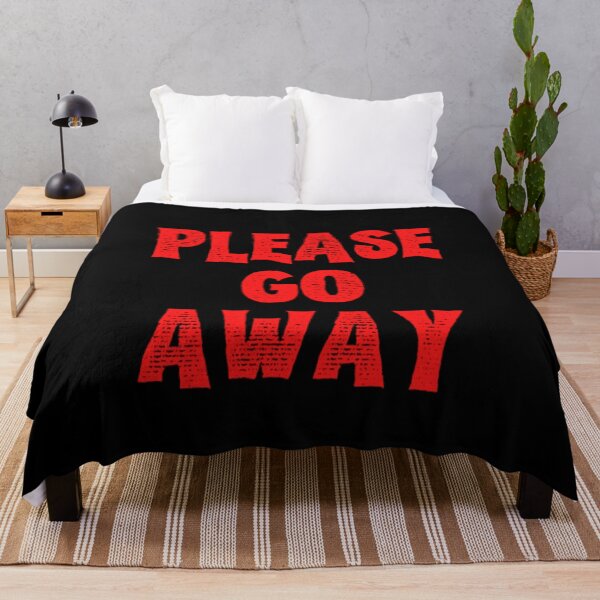 Item preview, Please Go Away designed and sold by CatMonkStudios.