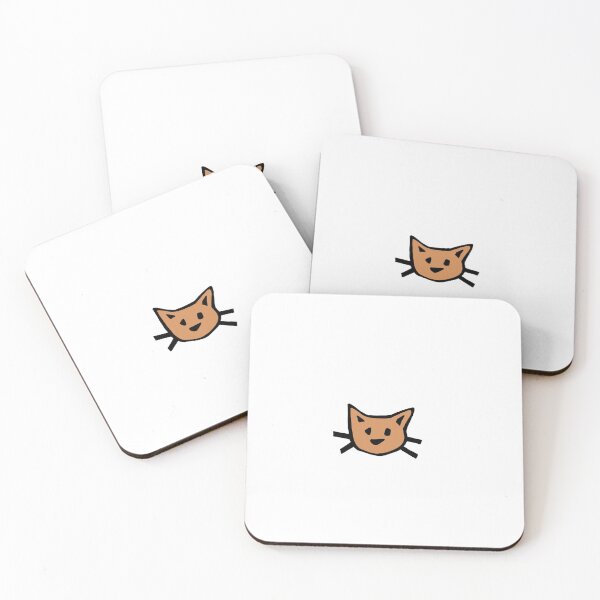 Item preview, Cute and Simple Tiny Cat (Orange) designed and sold by bassoongirl123.