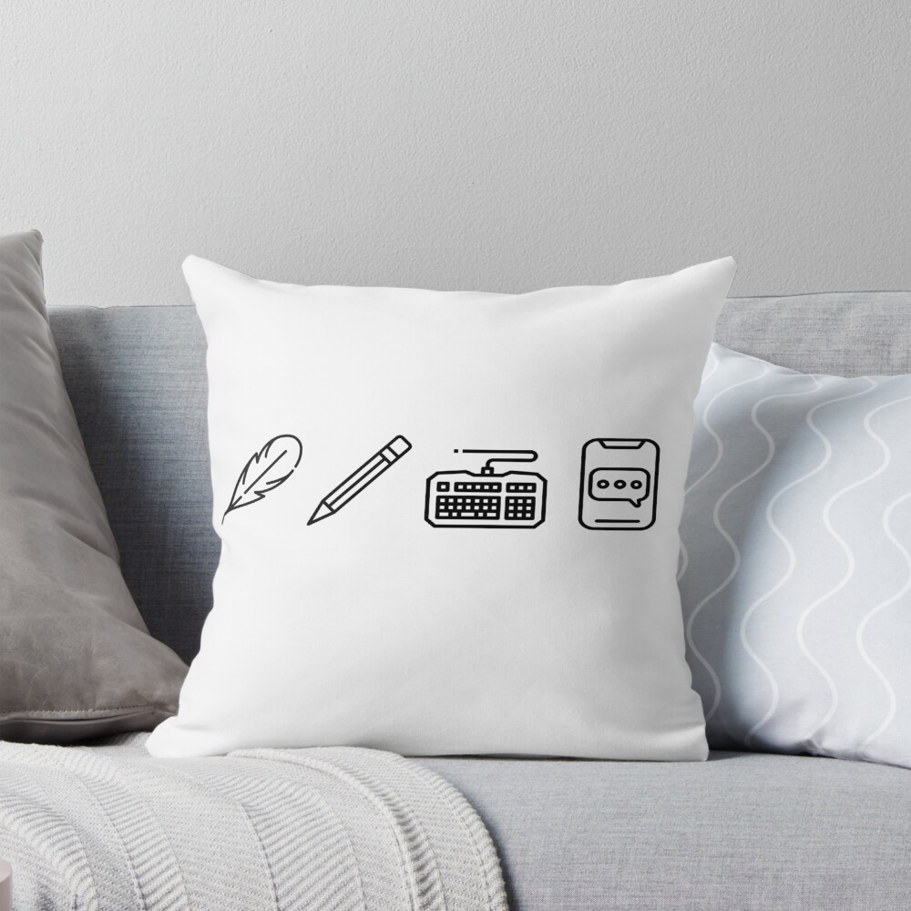 Item preview, Throw Pillow designed and sold by meursaultdesign.