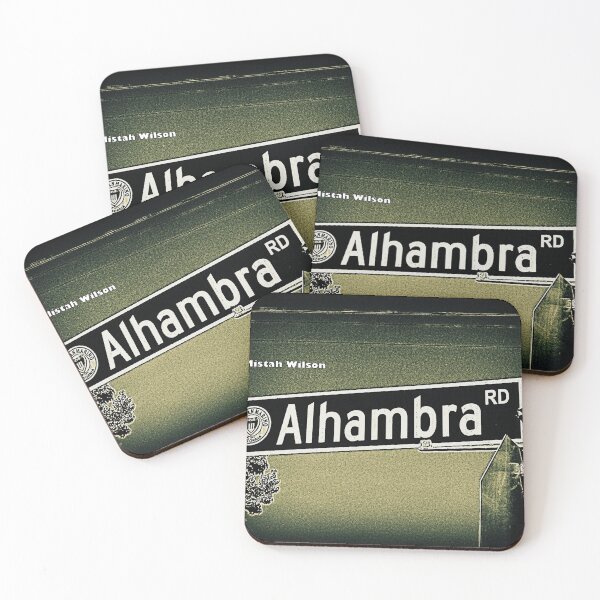 Item preview, Alhambra Road, San Marino, CA by Mistah Wilson designed and sold by The Street Sign Store.