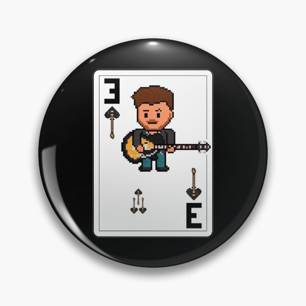 Item preview, Pixelrockstars Three of Spades Playing Card designed and sold by gkillerb.