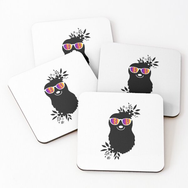 Item preview, lazy sloth with glasses  designed and sold by ELmezz.