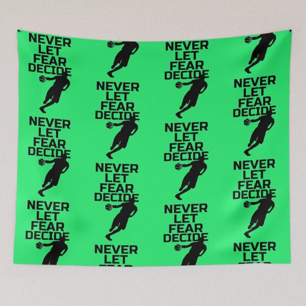 Item preview, NEVER LET FEAR DECIDE designed and sold by Ethos Bubbles.