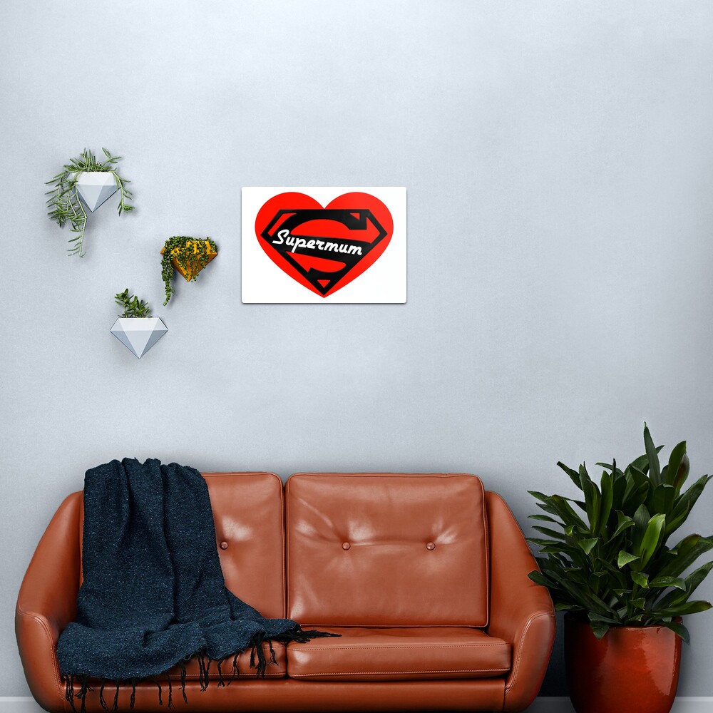 Super Mum Metal Print