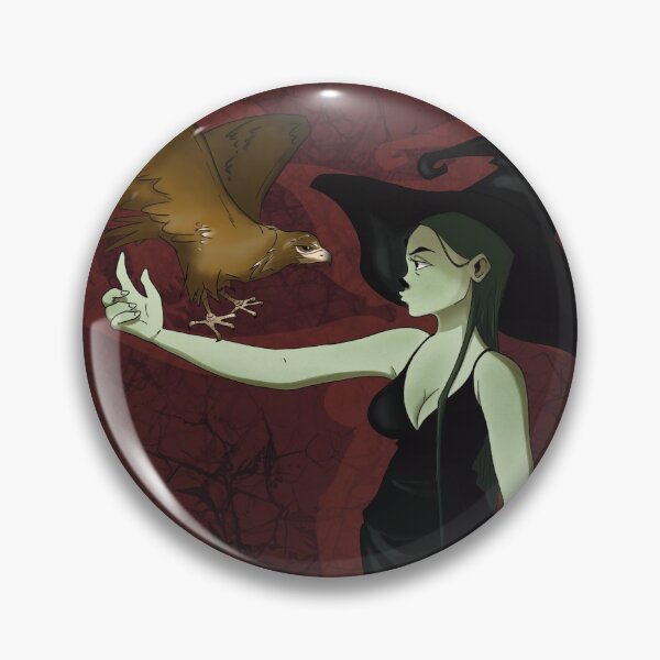 Item preview, The Witch and the Hawk designed and sold by PlumeMecanique.