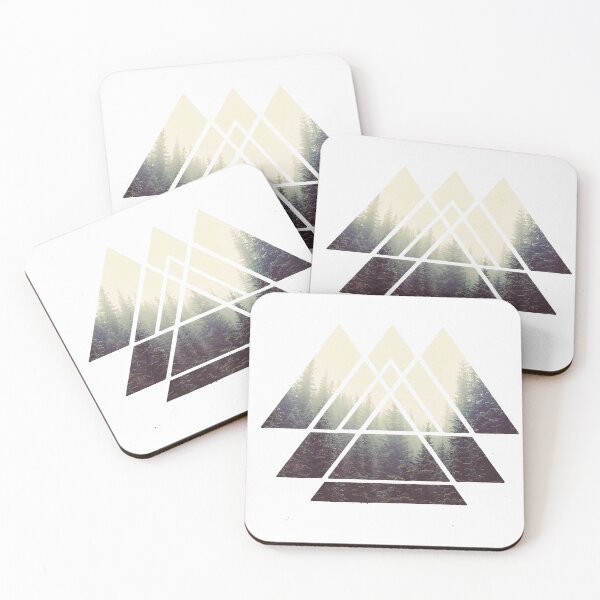 Item preview, Geometric forest designed and sold by Pizikashop.