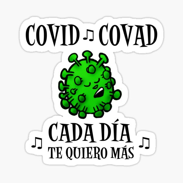 Covid ♫ Covad ♫ Pegatina