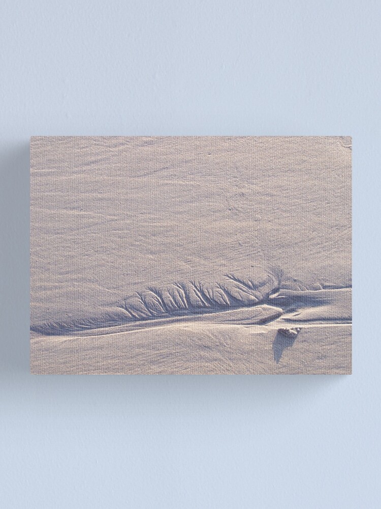 Alternate view of Sand Feather ~ North Hampton Beach, NH Canvas Print
