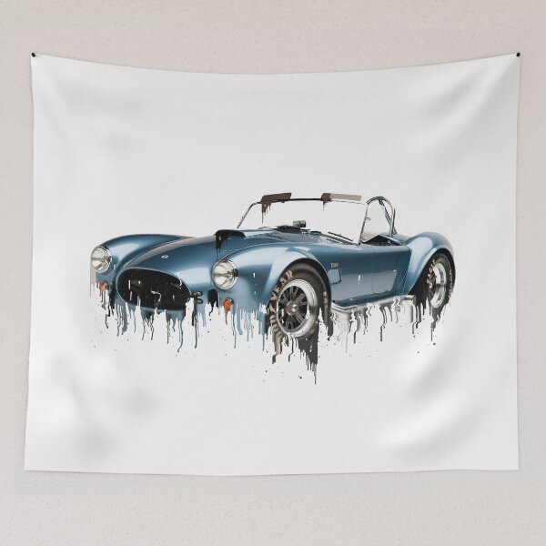 Item preview, Awesome AC Cobra Liquid Metal Art designed and sold by FortyandDeuce.