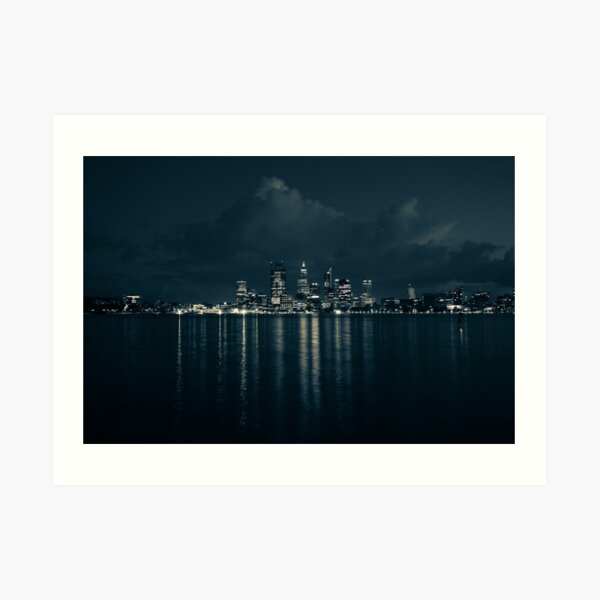 City Lights Art Print
