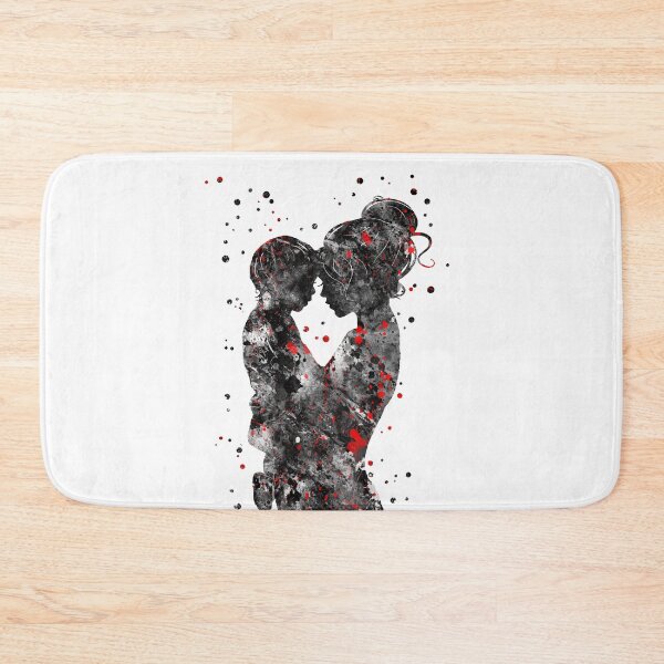 Item preview, Mother and son, mother with son, love art designed and sold by Rosaliartbook.