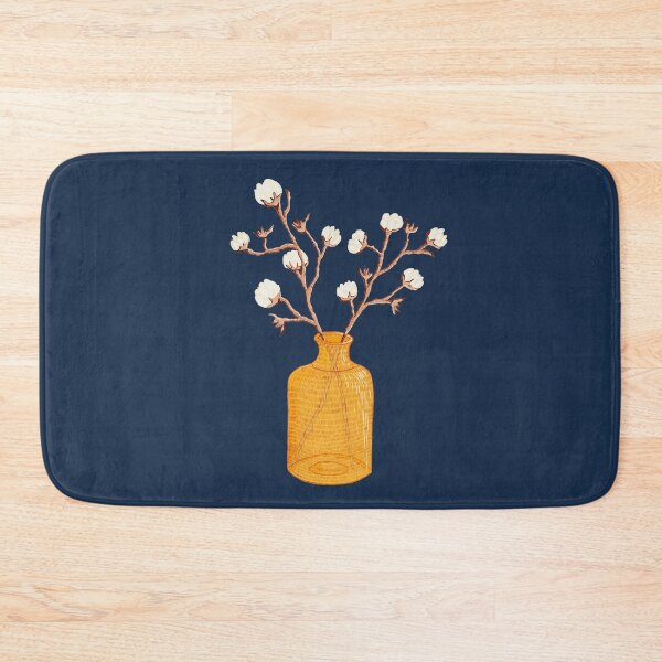 Item preview, Still life - Cotton branches in a ochre vase designed and sold by Printables Passions.