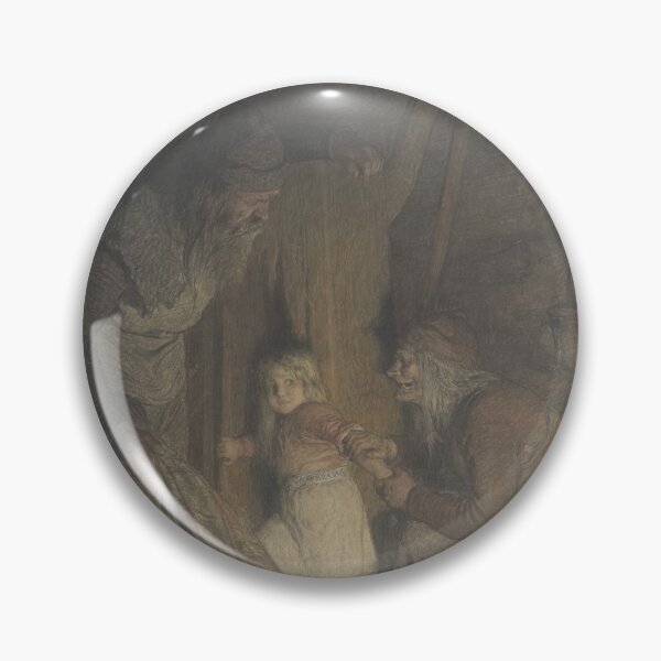 Item preview, Åke och Grima finner Aslög (August Malmström) designed and sold by ArtHistorical.