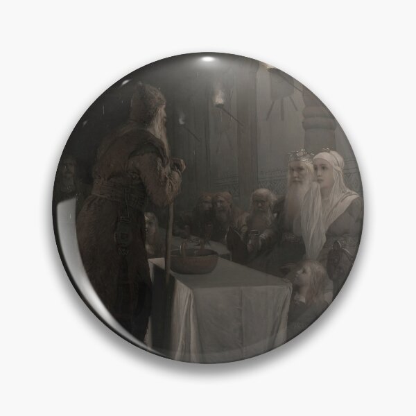 Item preview, Frithiof kommer till Kung Ring (August Malmström) designed and sold by ArtHistorical.