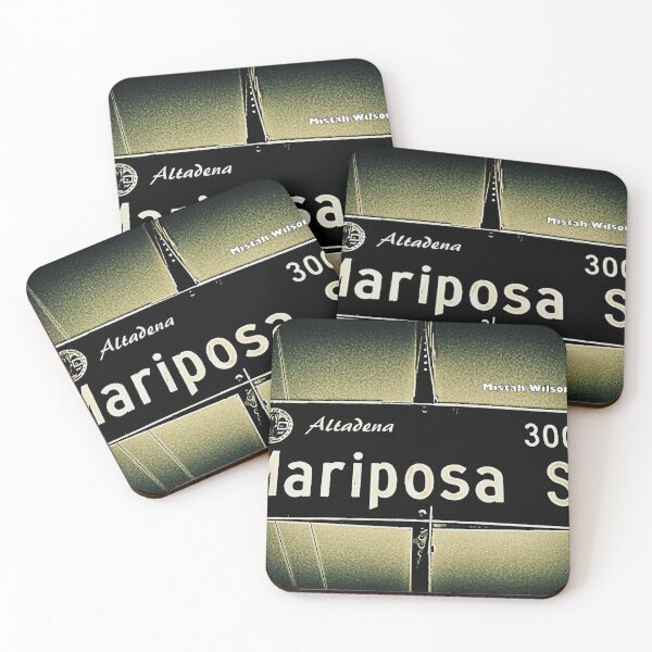 Item preview, Mariposa Street, Altadena, CA by Mistah Wilson designed and sold by The Street Sign Store.