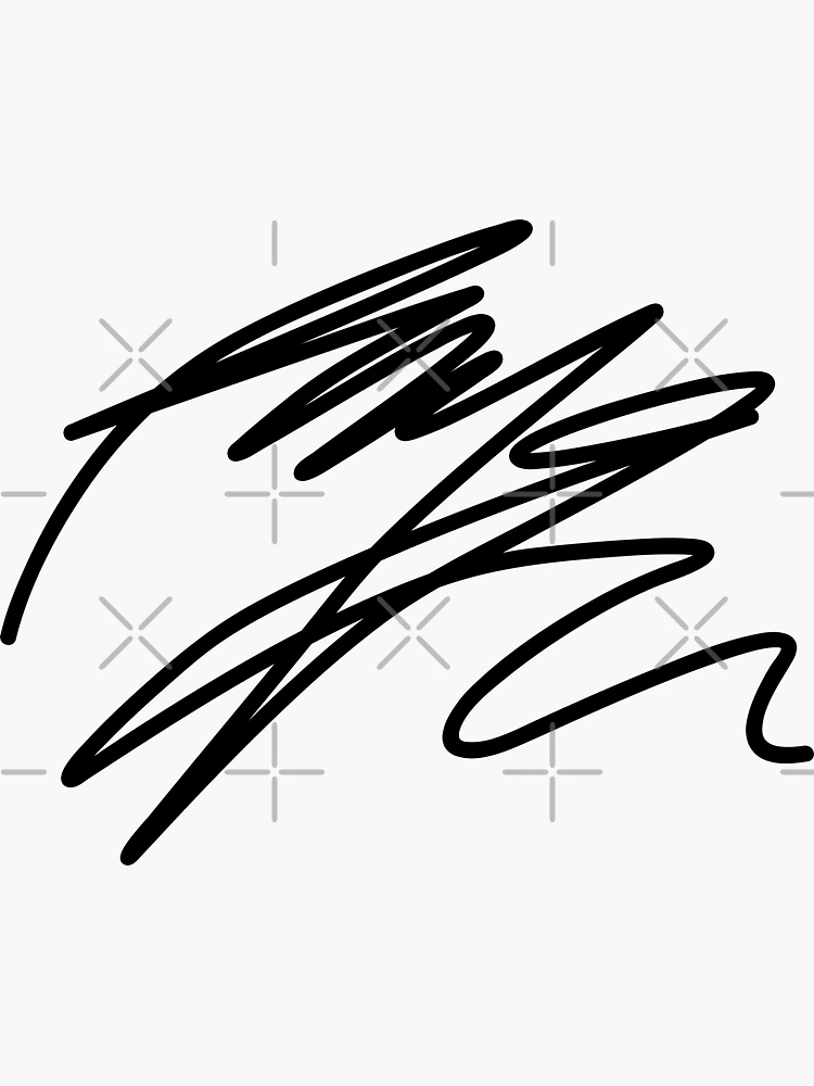 RM NAMJOON SIGNATURE