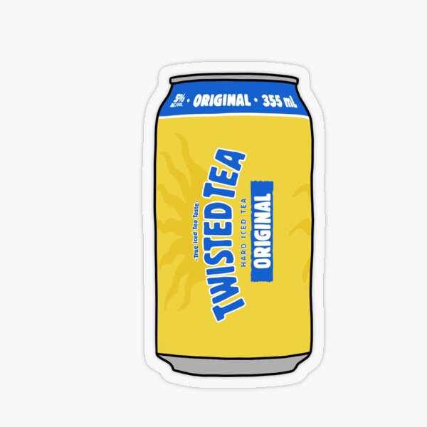 Item preview, twisted tea cartoon designed and sold by emsegato.