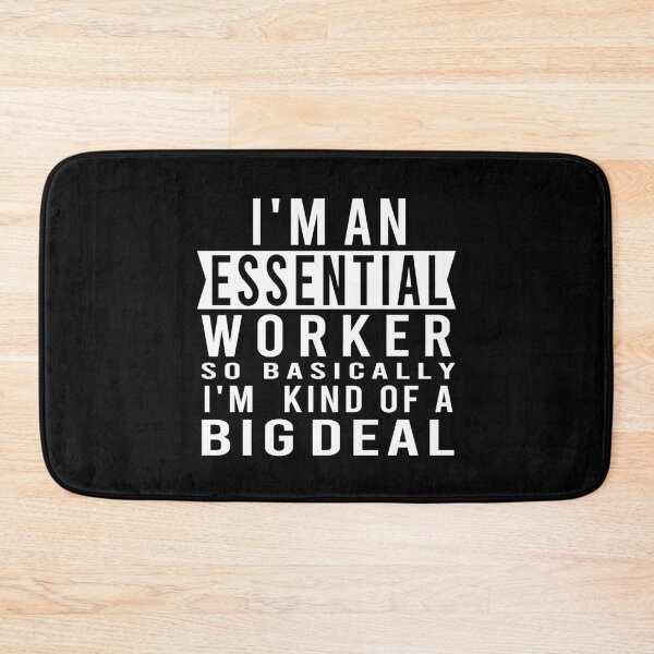 Item preview, i'm Essential worker designed and sold by osamamohamad.