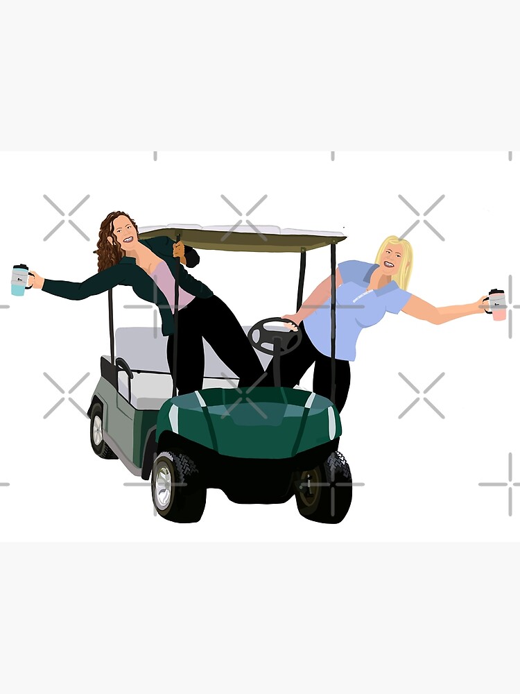 Disover Drunk Golf Cart Canvas