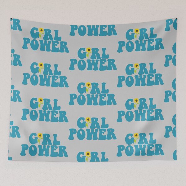 Item preview, Girl power and sunflower designed and sold by mackenziebriann.