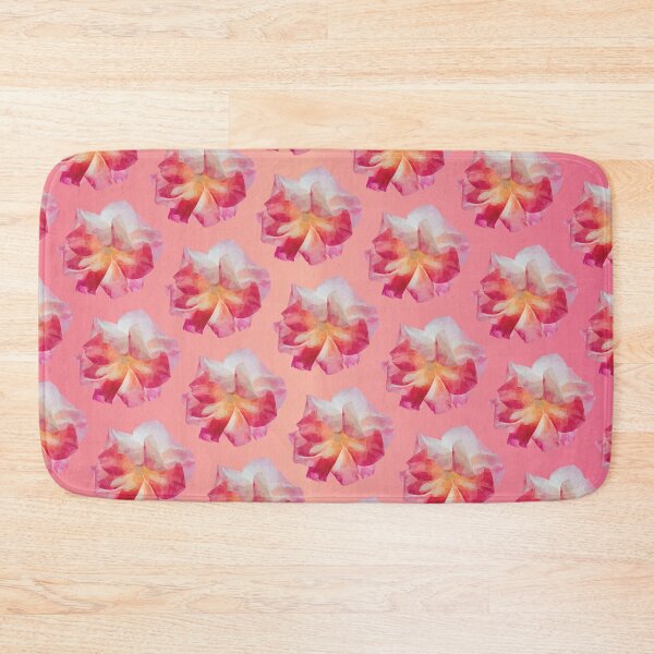 Item preview, Pink Floral Poly Art Decorative Pattern Design designed and sold by Krystian Stafford.