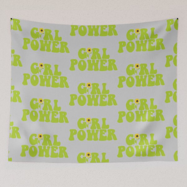 Item preview, Girl power and sunflower designed and sold by mackenziebriann.
