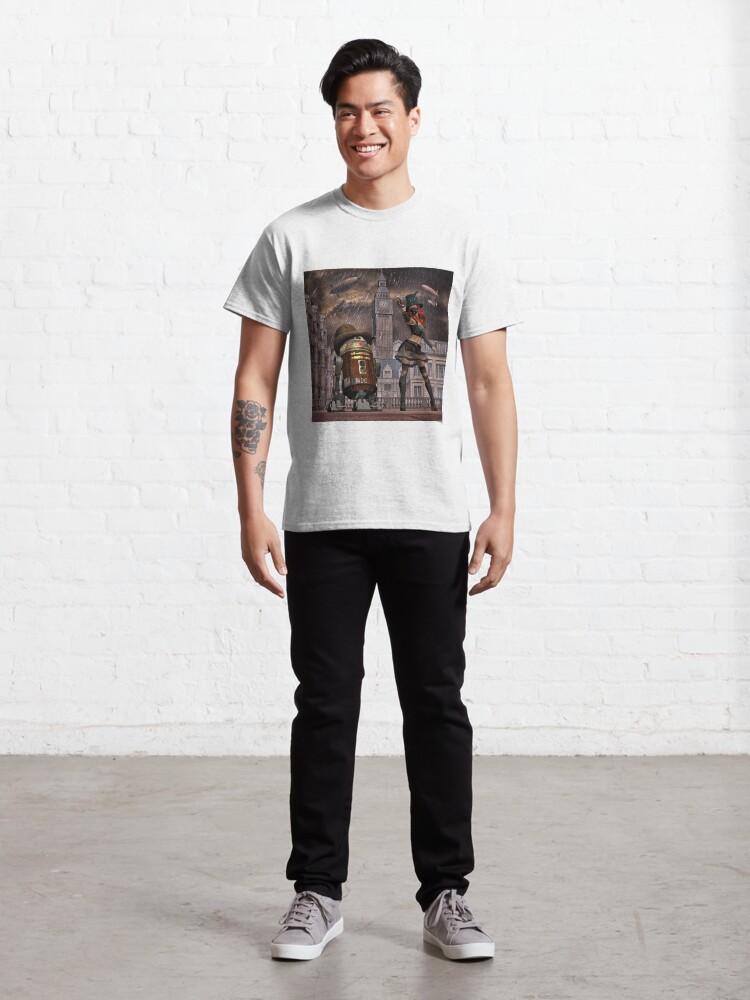 Alternate view of Steampunk Sci-Fi 2 Classic T-Shirt