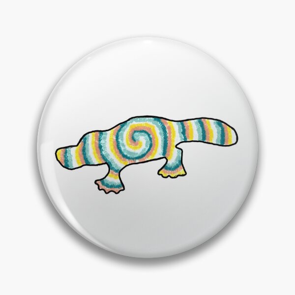 Item preview, Tye dye platypus designed and sold by lydiiaphelps.