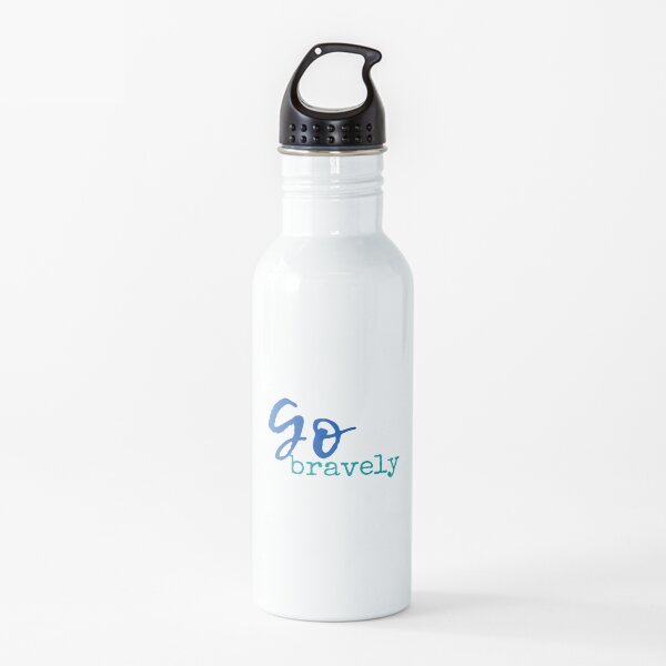 Go Bravely (2) Water Bottle