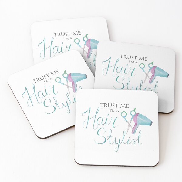 Item preview, Hairstylist hair dresser funny slogan Trust me I'm a hairstylist designed and sold by littlebluefawn.