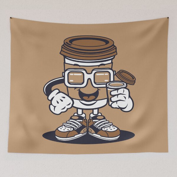 Item preview, Coffee mug cartoon designed and sold by cartoonbug.