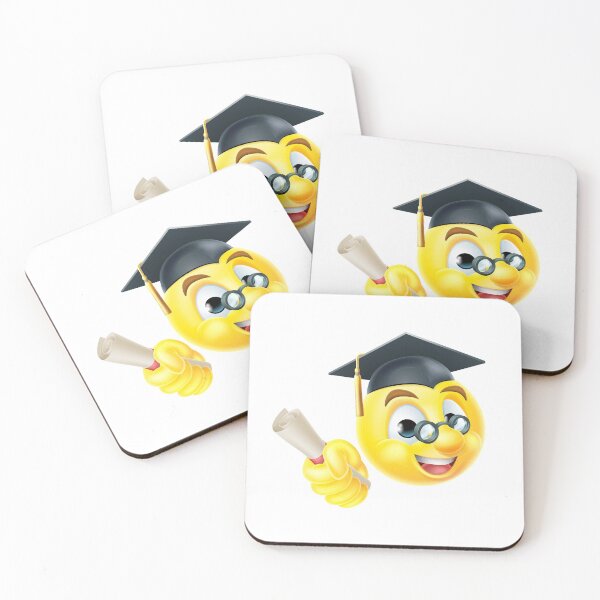 Item preview, Graduate Emoji Graduation Gift T-Shirt designed and sold by PODLAVADIA ⭐ ⭐ ⭐ ⭐ ⭐.