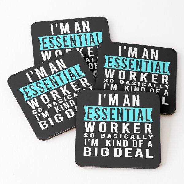 Item preview,  i'm Essential worker designed and sold by osamamohamad.