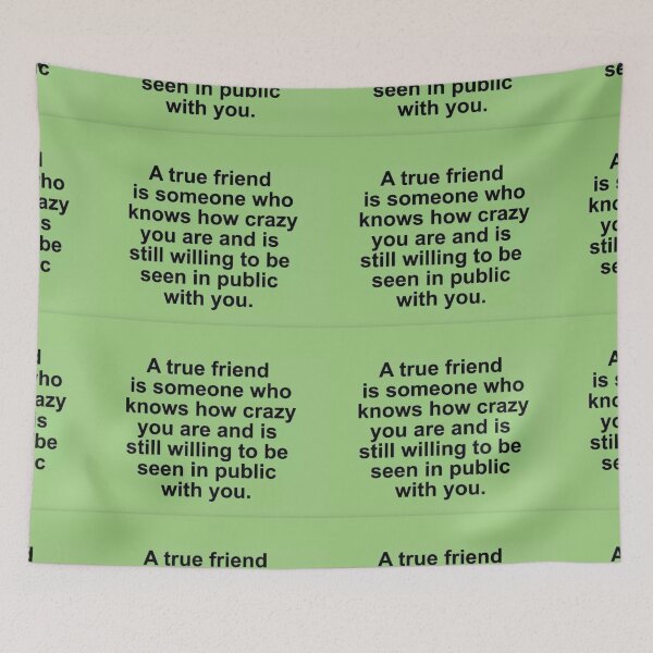 Item preview, WHAT IS A TRUE FRIEND? designed and sold by CCCREW.