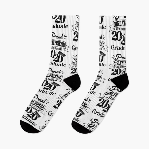 Item preview, Proud Girlfriend of a 2020 graduate- Graduate - Women's Graduation Gifts under 25 for college or high school grad- Crew neck designed and sold by YouHappyMyHappy.