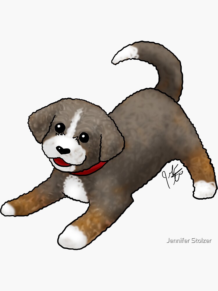 Bernadoodle Puppy by jameson9101322