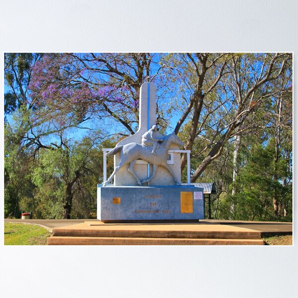 Item preview, Monument to Gunsynd, the Goondiwindi Grey designed and sold by FranWest.
