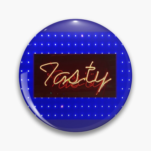 Item preview, Tasty Neon on Blue designed and sold by ATJones.