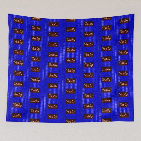 Item preview, Tasty Neon on Blue designed and sold by ATJones.