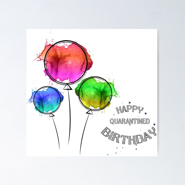 Item preview, happy quarantined birthday 2020 new  designed and sold by ArrigoLazzaro.