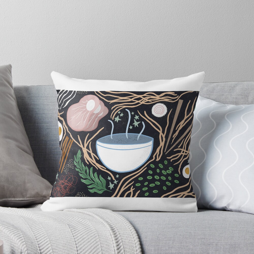 Item preview, Throw Pillow designed and sold by ripcaesar.