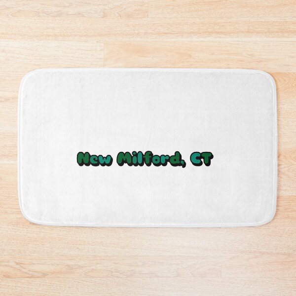 Item preview, NEW MILFORD, CT STICKER GREENWAVE designed and sold by heyjessicaho.